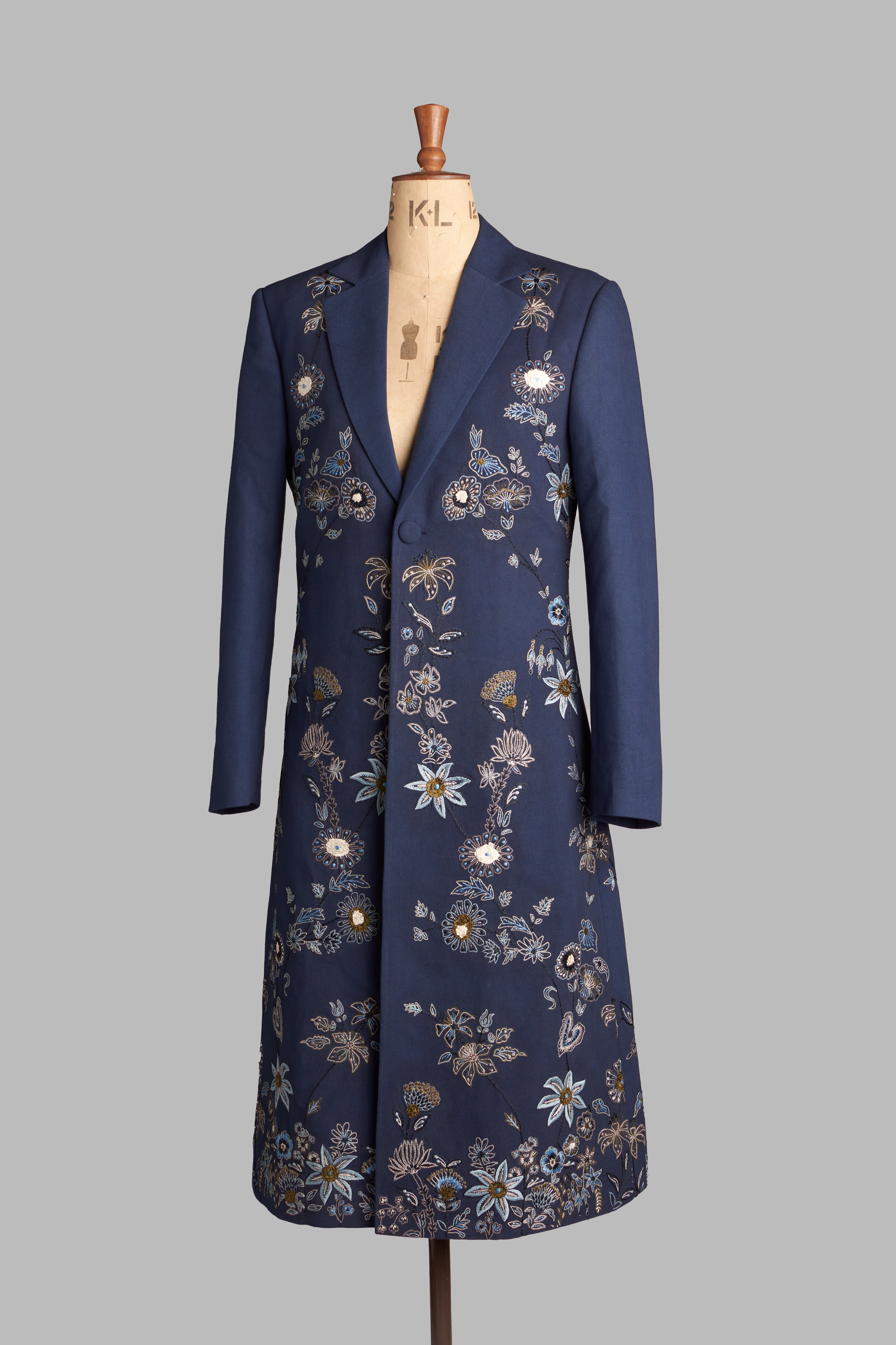 The Jahangir (Embroidered Long Coat)