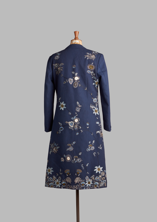 The Jahangir (Embroidered Long Coat)
