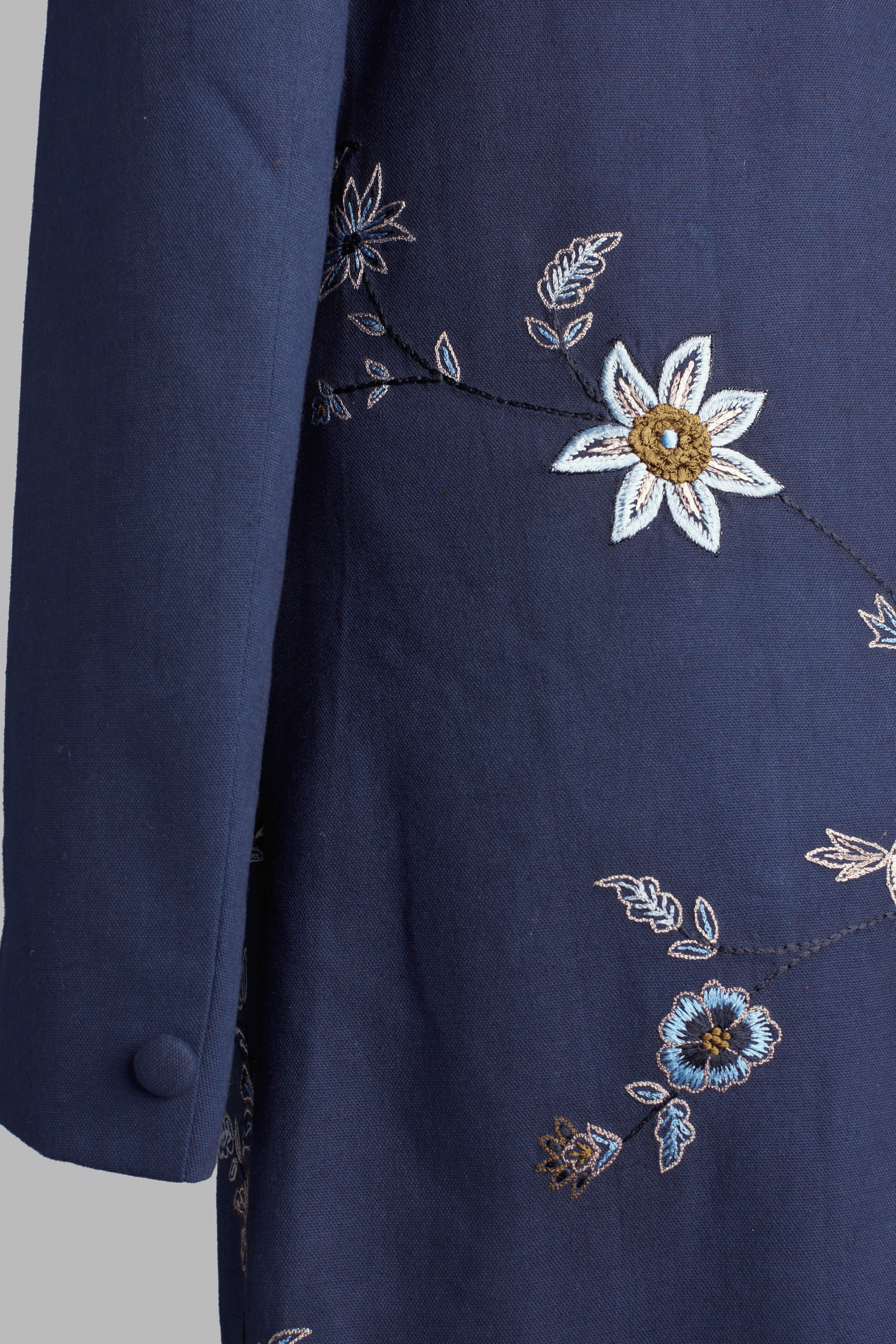 The Jahangir (Embroidered Long Coat)